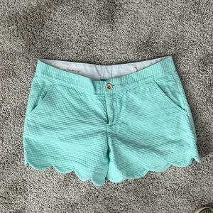 Lilly Pulitzer, buttercup short, mint green